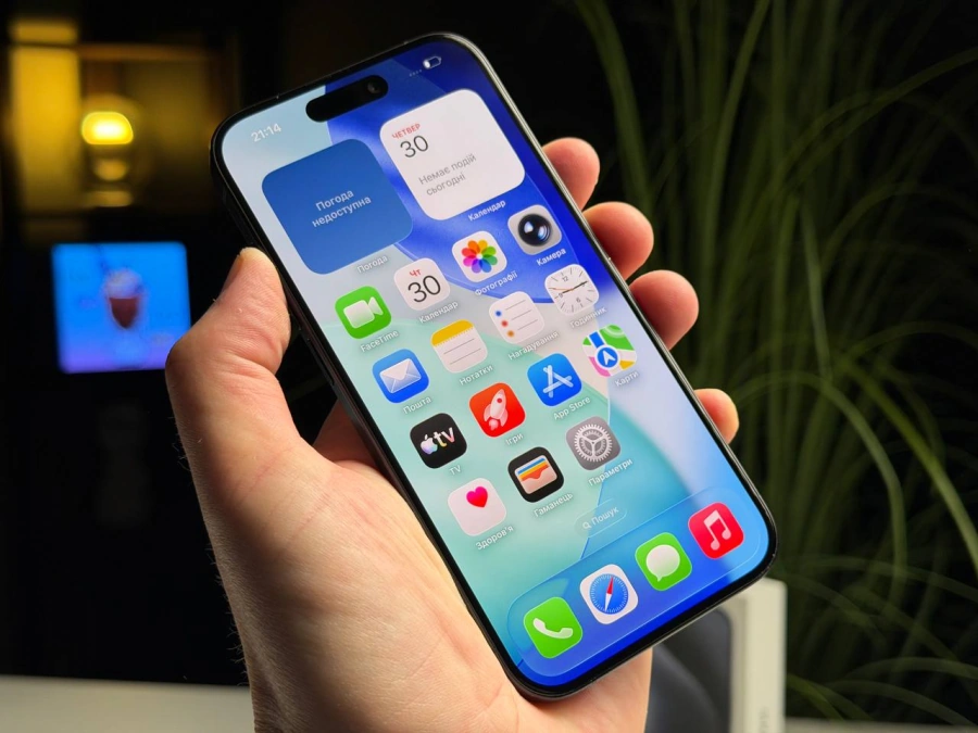 ВЖИВАНИЙ Б/У Apple iPhone 15 Pro 256GB Blue Titanium (MTV63) - Состояние: хороший | Аккумулятор: 100% | Комплектация: полный | Гарантия: 3 мес.