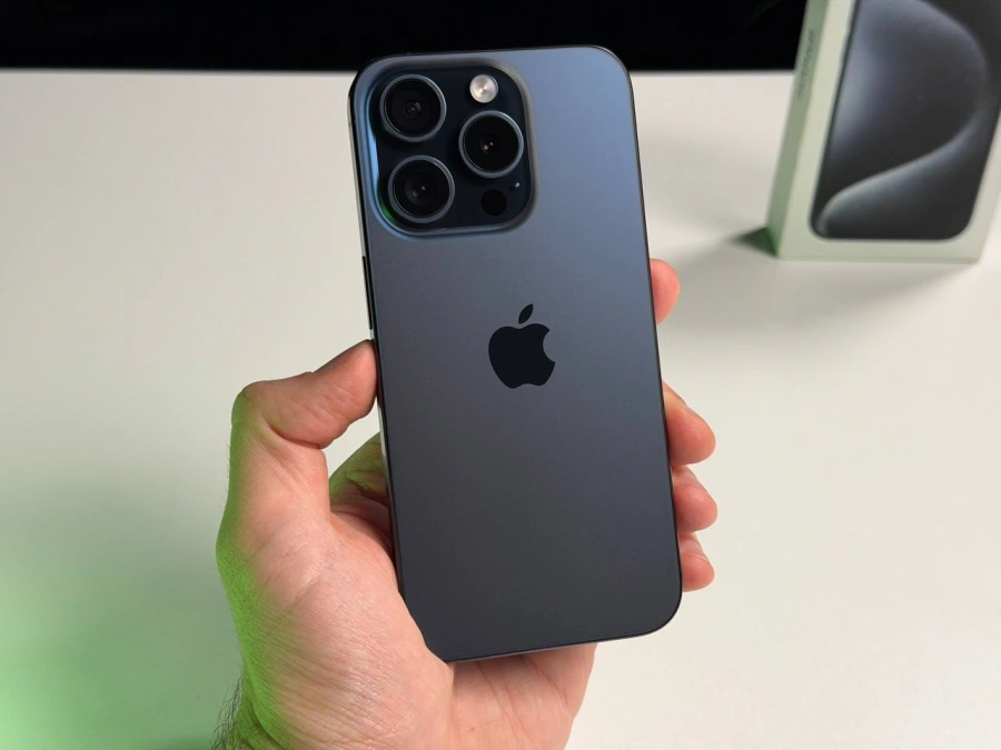 ВЖИВАНИЙ Б/У Apple iPhone 15 Pro 512GB Blue Titanium (MTVA3) - Стан: ідеальний | Акумулятор: 90% | Комплектація: повний | Гарантія: 3 міс.