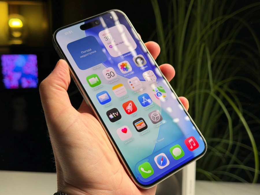 ВЖИВАНИЙ Б/У Apple iPhone 15 Pro Max 512GB Natural Titanium (MU7E3) - Состояние: хороший | Аккумулятор: 100% | Комплектация: полный | Гарантия: 3 мес.