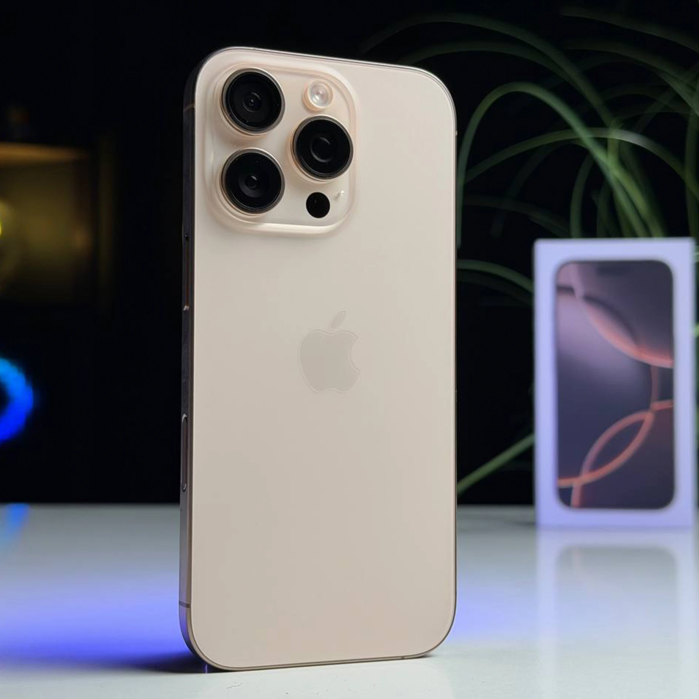 ВЖИВАНИЙ Б/У Apple iPhone 16 Pro 128GB Desert Titanium (MYNF3) - Стан: гарний | Акумулятор: 91% | Комплектація: повний | Гарантія: 3 міс.