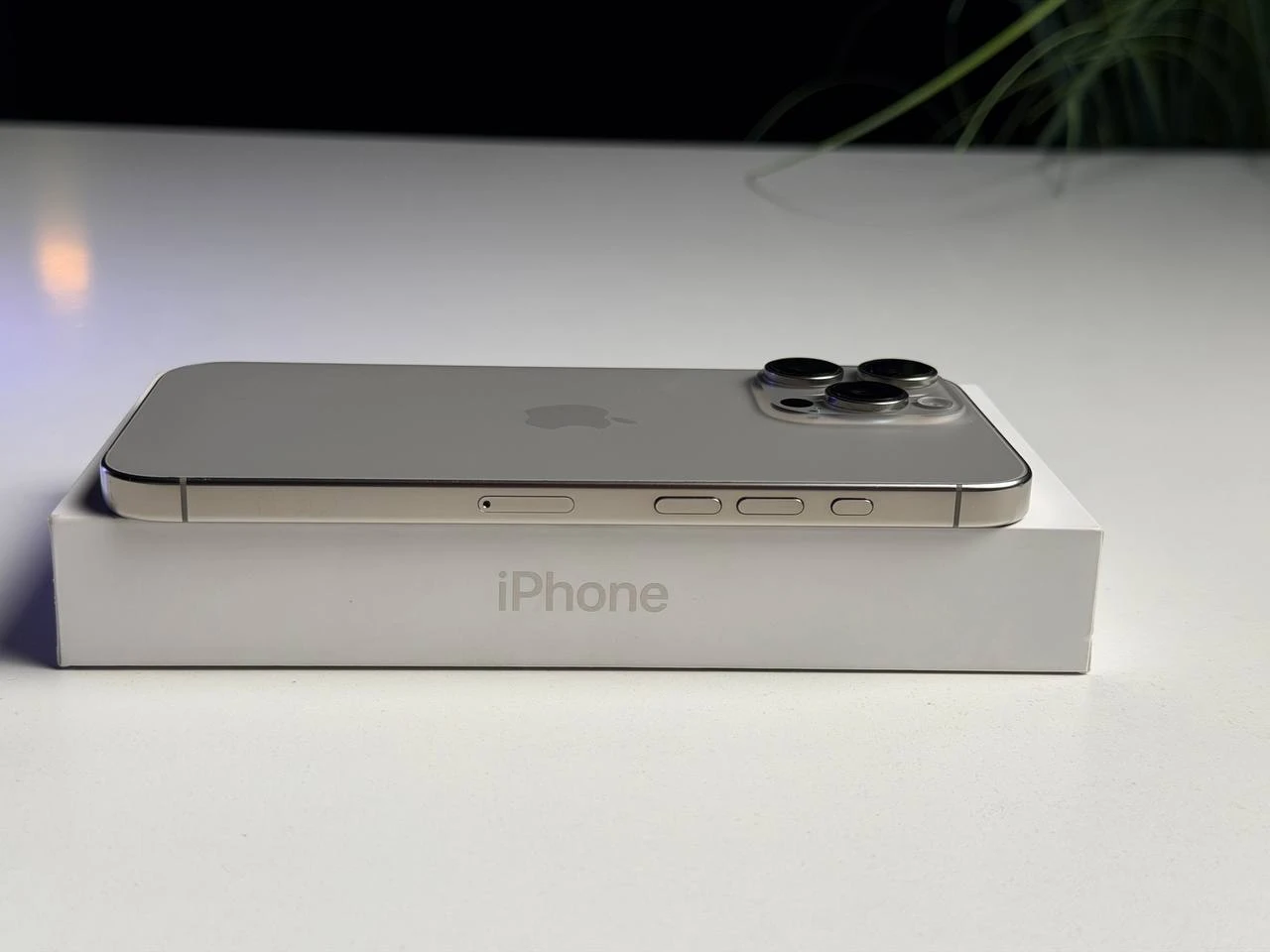 ВЖИВАНИЙ Б/У Apple iPhone 16 Pro Max 512GB Natural Titanium (MYX33) - Стан: гарний | Акумулятор: 91% | Комплектація: повний | Гарантія: 3 міс.