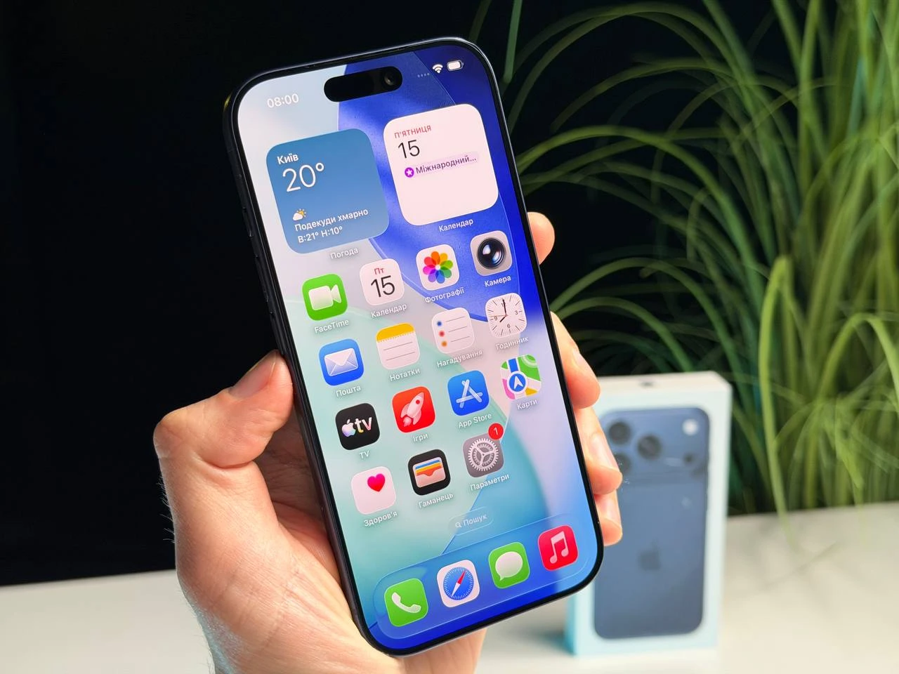 ВЖИВАНИЙ Б/У Apple iPhone 17 Pro 512GB Deep Blue (MG8N4) - Стан: гарний | Акумулятор: 100% | Комплектація: повний | Гарантія: 3 міс.