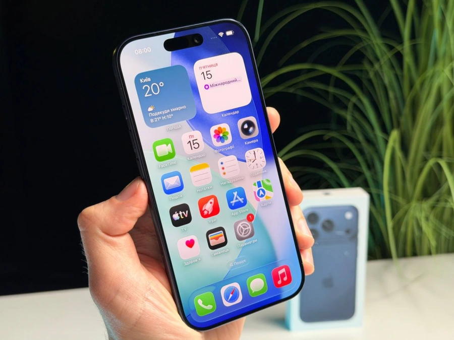 ВЖИВАНИЙ Б/У Apple iPhone 17 Pro 512GB Deep Blue (MG8N4) - Стан: гарний | Акумулятор: 100% | Комплектація: повний | Гарантія: 3 міс.