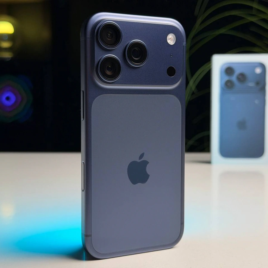 ВЖИВАНИЙ Б/У Apple iPhone 17 Pro 512GB Deep Blue (MG8N4) - Стан: гарний | Акумулятор: 100% | Комплектація: повний | Гарантія: 3 міс.