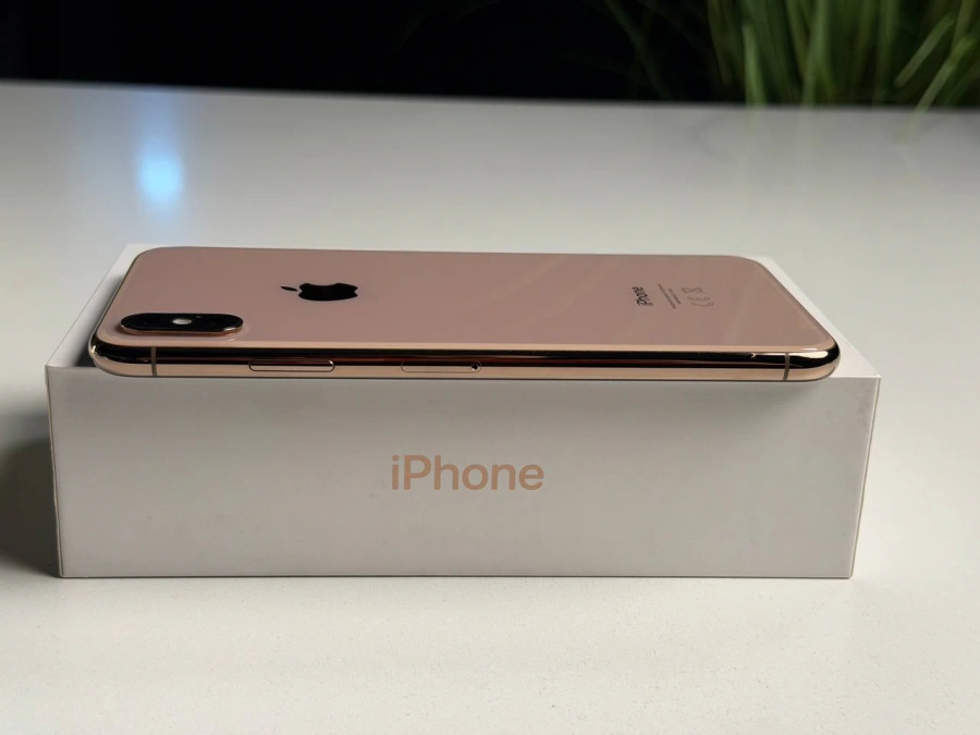 ВЖИВАНИЙ Б/У Apple iPhone XS Max 64GB Gold (MT522) - Состояние: хороший | Аккумулятор: 100% | Комплектация: полный | Гарантия: 3 мес.