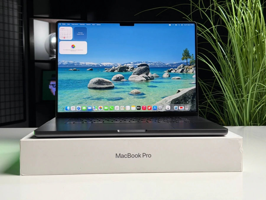 ВЖИВАНИЙ Б/У MacBook Pro 16" M3 Pro/12CPU/18GPU/36GB/512GB Space Black 2023 (MRW23) - Стан: гарний | Акумулятор: 100% | Комплектація: повний | Гарантія: 3 міс.