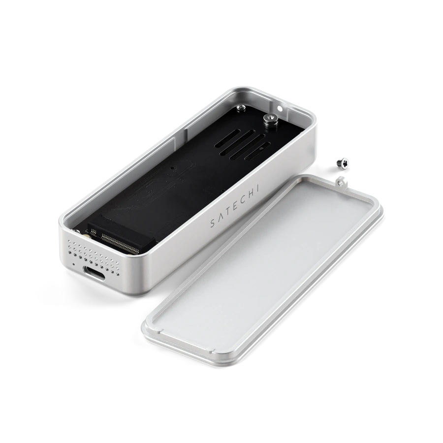 Зовнішній корпус для SSD Satechi DotDisk 80Gbps SSD Enclosure - Silver (ST-EDD80S)