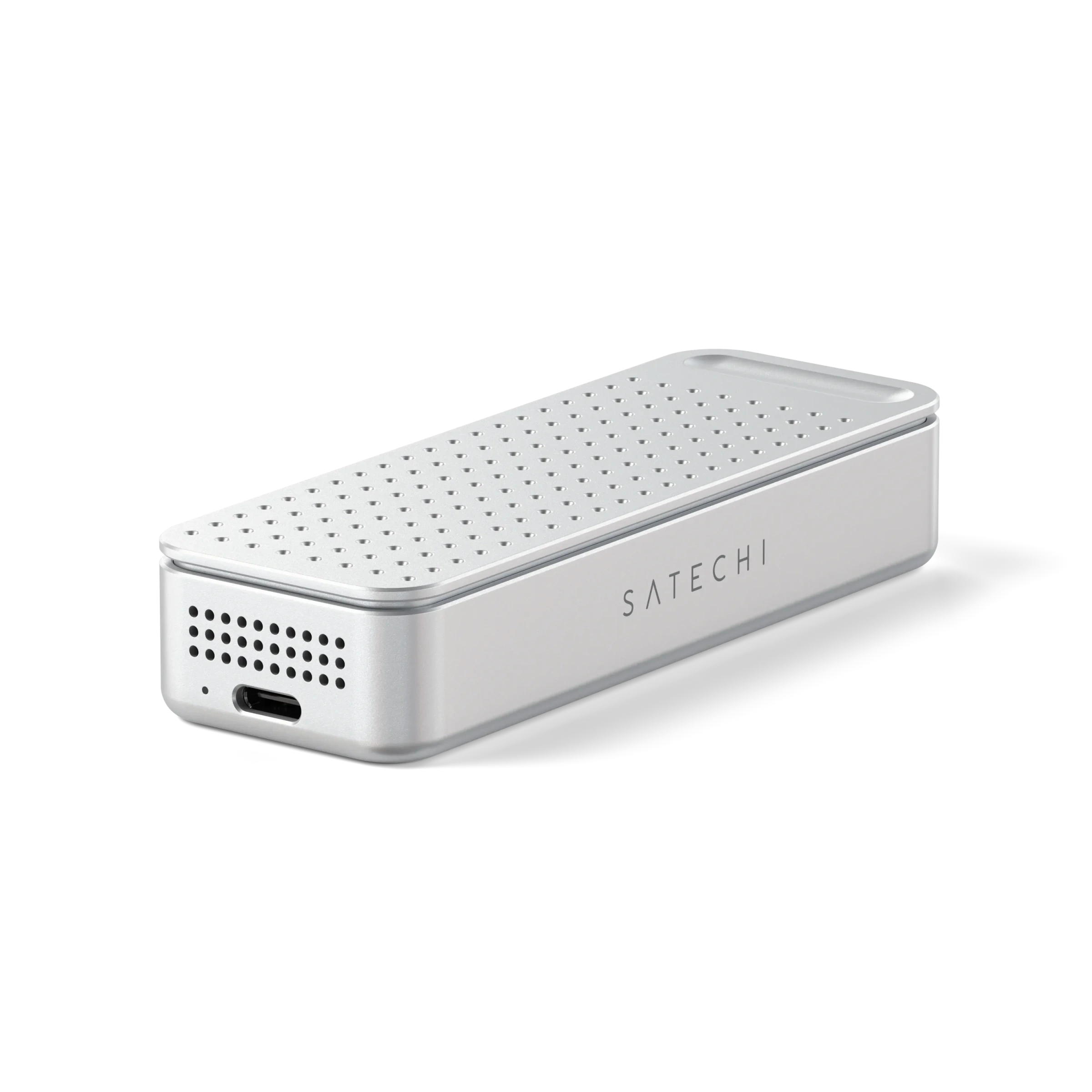 Внешний корпус для SSD Satechi DotDisk 80Gbps SSD Enclosure - Silver (ST-EDD80S)