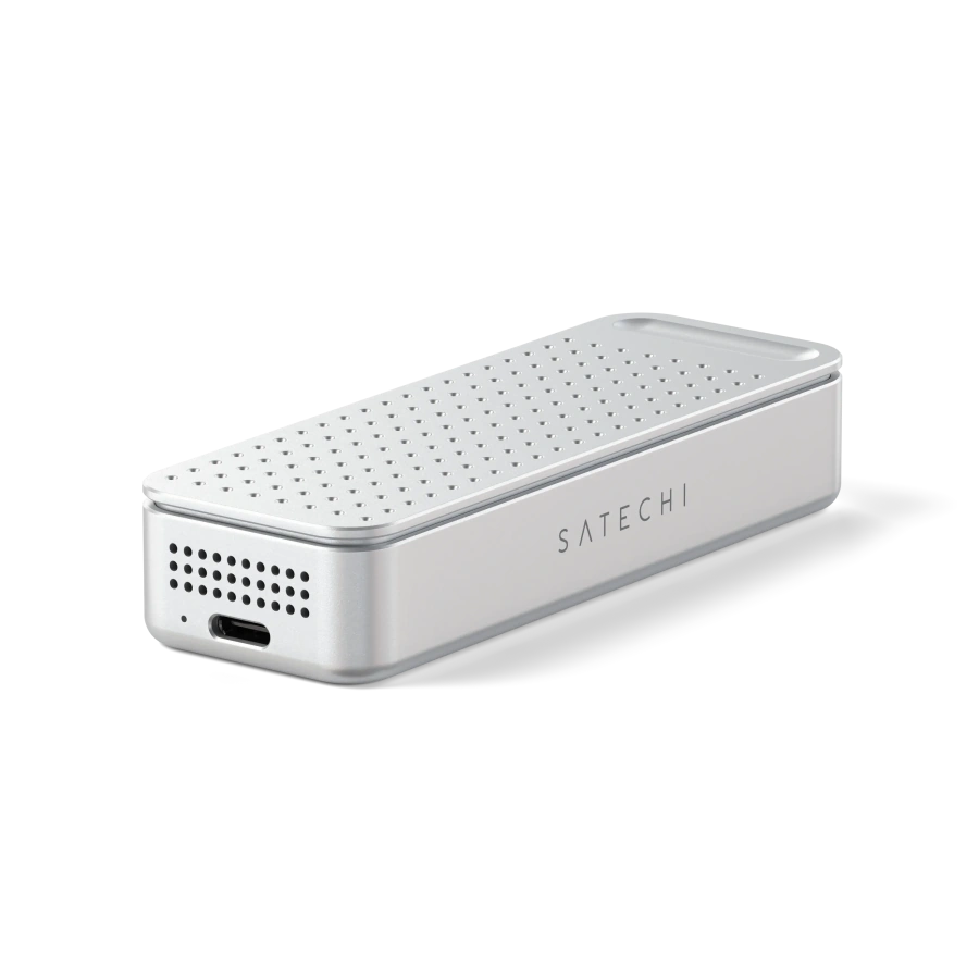 Зовнішній корпус для SSD Satechi DotDisk 80Gbps SSD Enclosure - Silver (ST-EDD80S)