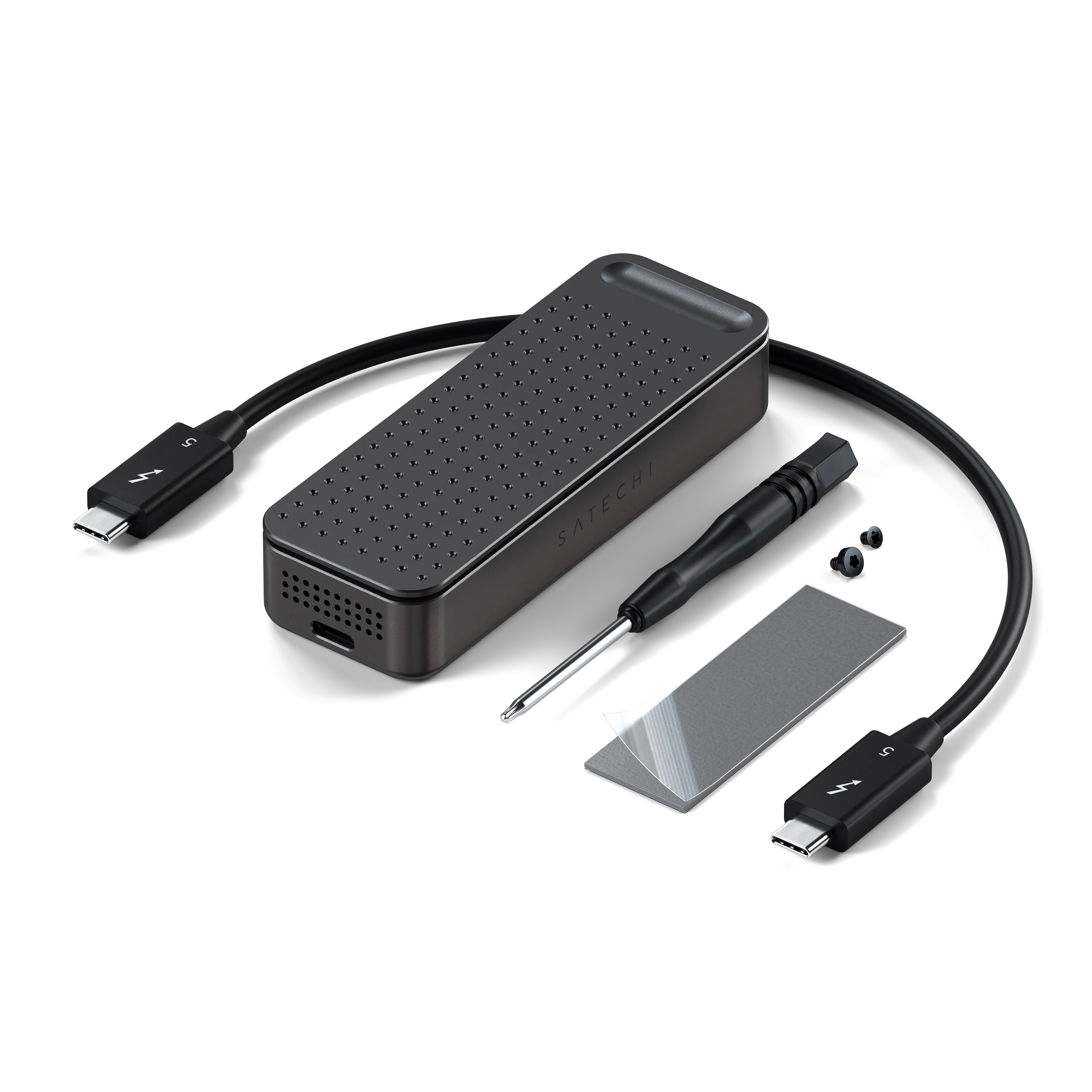 Зовнішній корпус для SSD Satechi DotDisk 80Gbps SSD Enclosure - Space Black (ST-EDD80C)