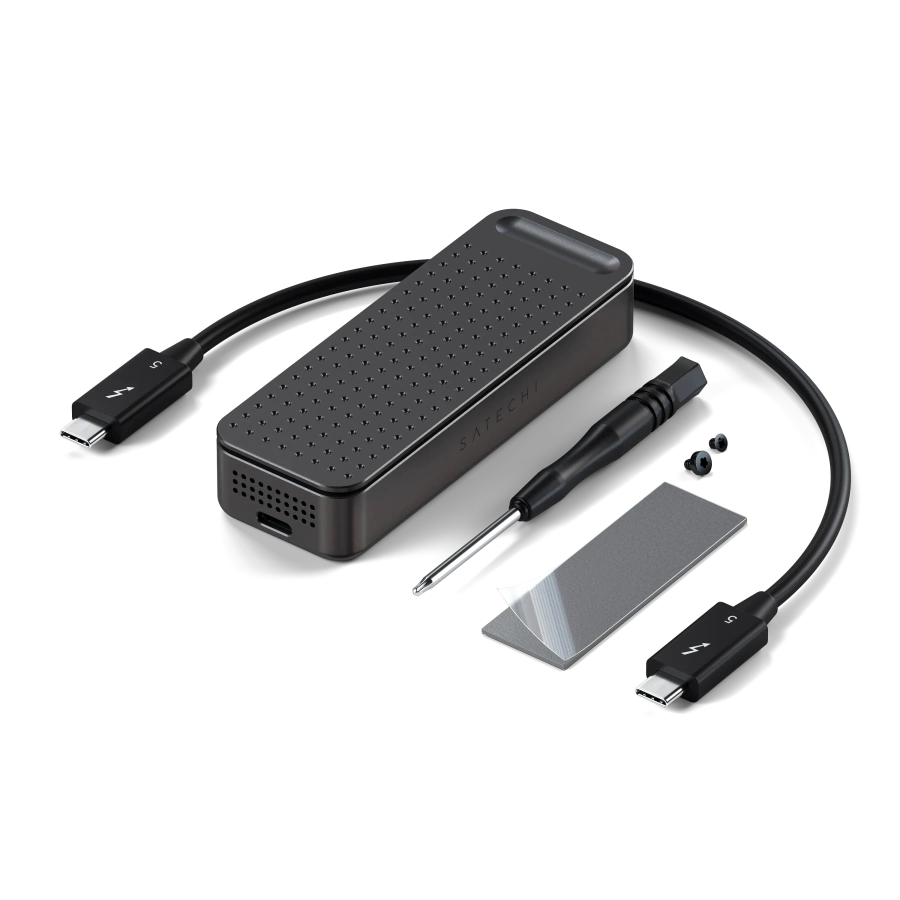 Зовнішній корпус для SSD Satechi DotDisk 80Gbps SSD Enclosure - Space Black (ST-EDD80C)