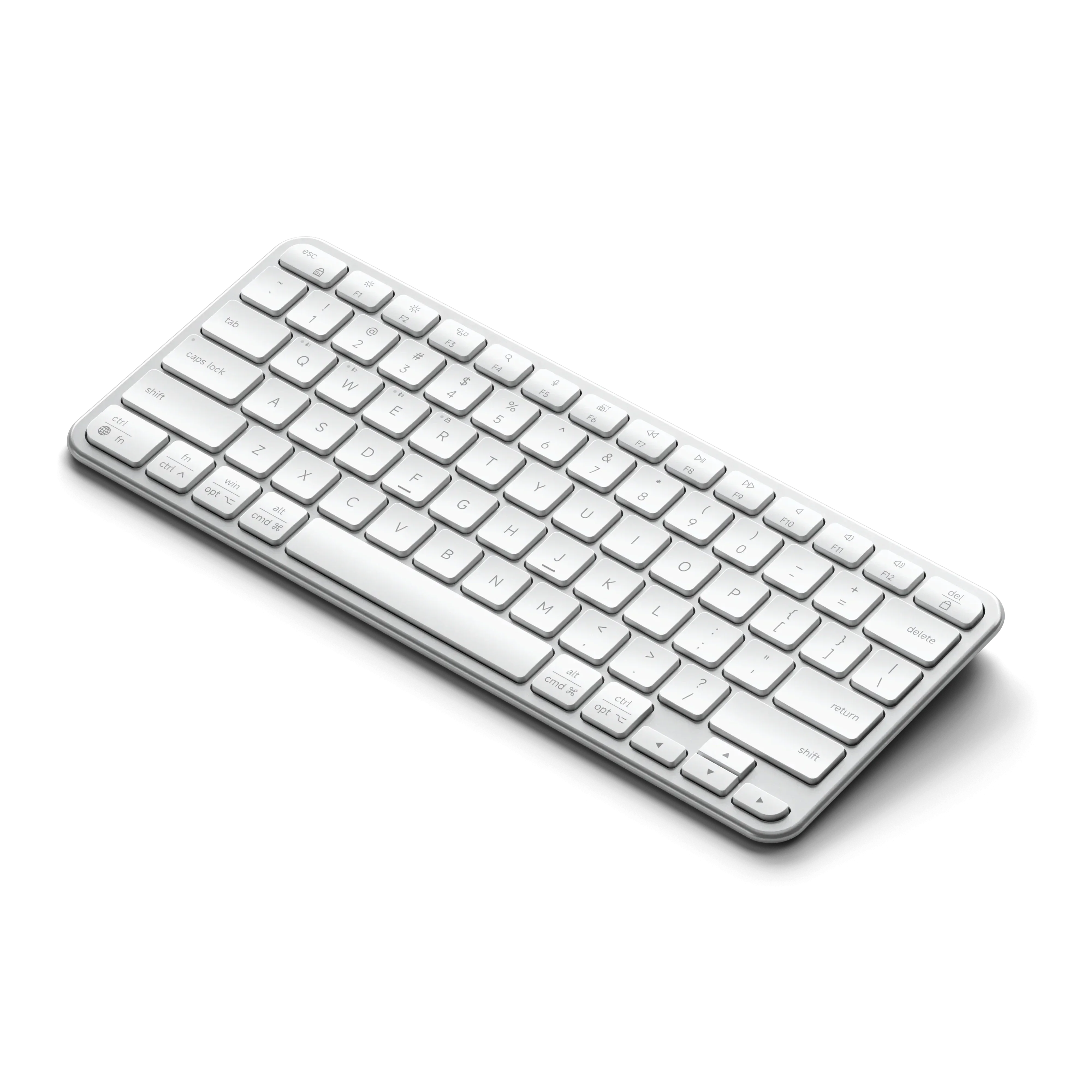 Беспроводная клавиатура Satechi Slim EX1 Wireless Keyboard - Silver (ST-KEX1S-EN)