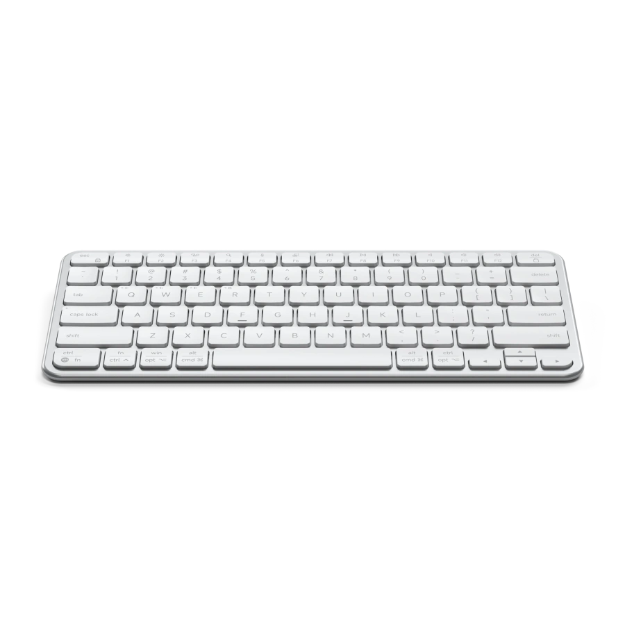 Беспроводная клавиатура Satechi Slim EX1 Wireless Keyboard - Silver (ST-KEX1S-EN)