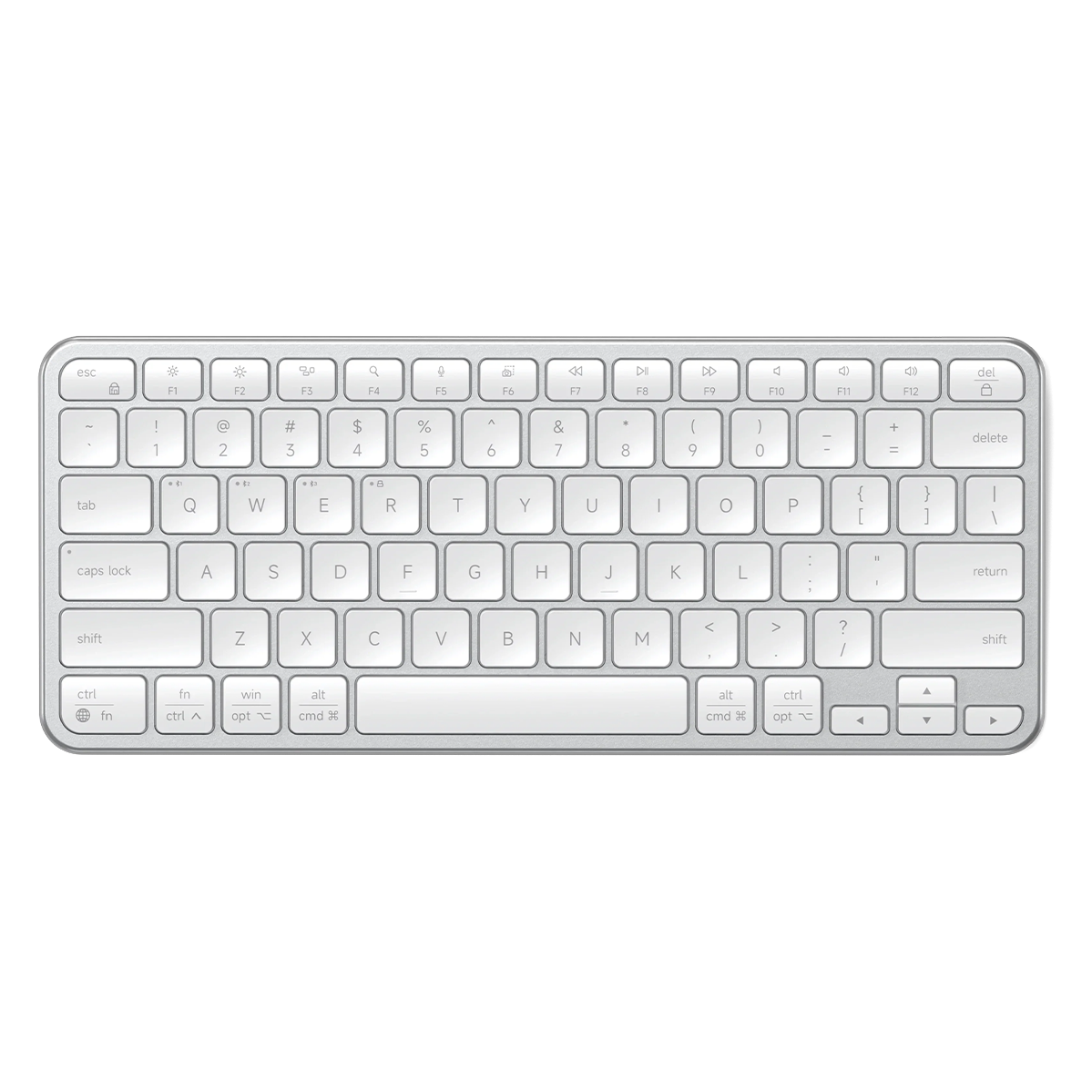Беспроводная клавиатура Satechi Slim EX1 Wireless Keyboard - Silver (ST-KEX1S-EN)