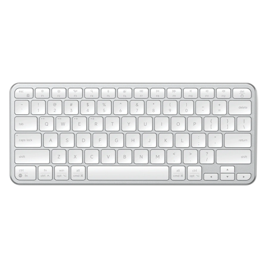 Беспроводная клавиатура Satechi Slim EX1 Wireless Keyboard - Silver (ST-KEX1S-EN)