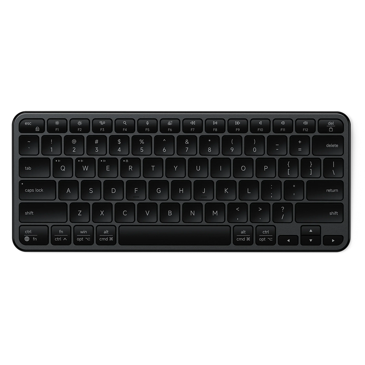 Беспроводная клавиатура Satechi Slim EX1 Wireless Keyboard - Space Black (ST-KEX1C-EN)