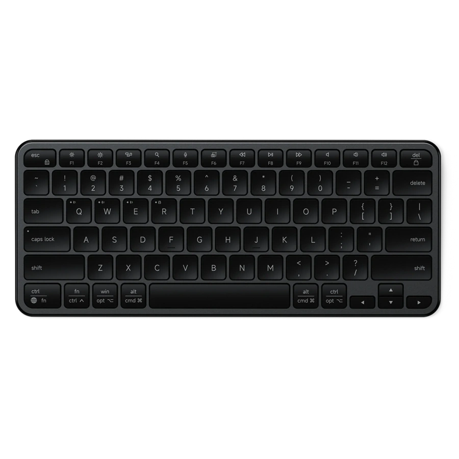 Беспроводная клавиатура Satechi Slim EX1 Wireless Keyboard - Space Black (ST-KEX1C-EN)
