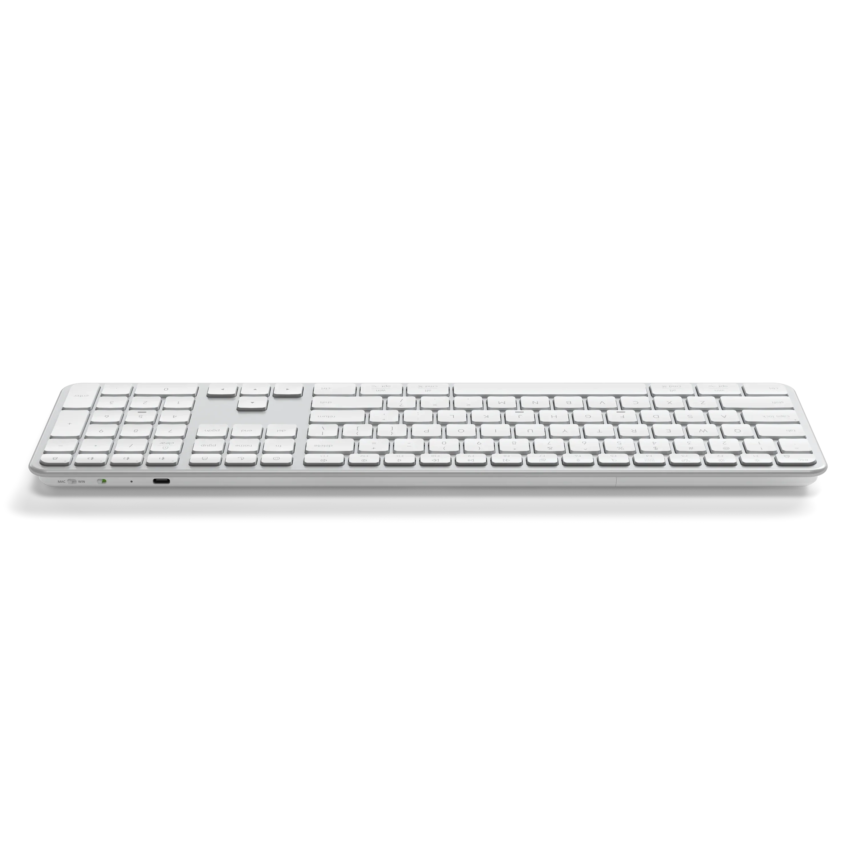 Бездротова клавіатура Satechi Slim EX3 Wireless Keyboard - Silver (ST-KEX3S-EN)