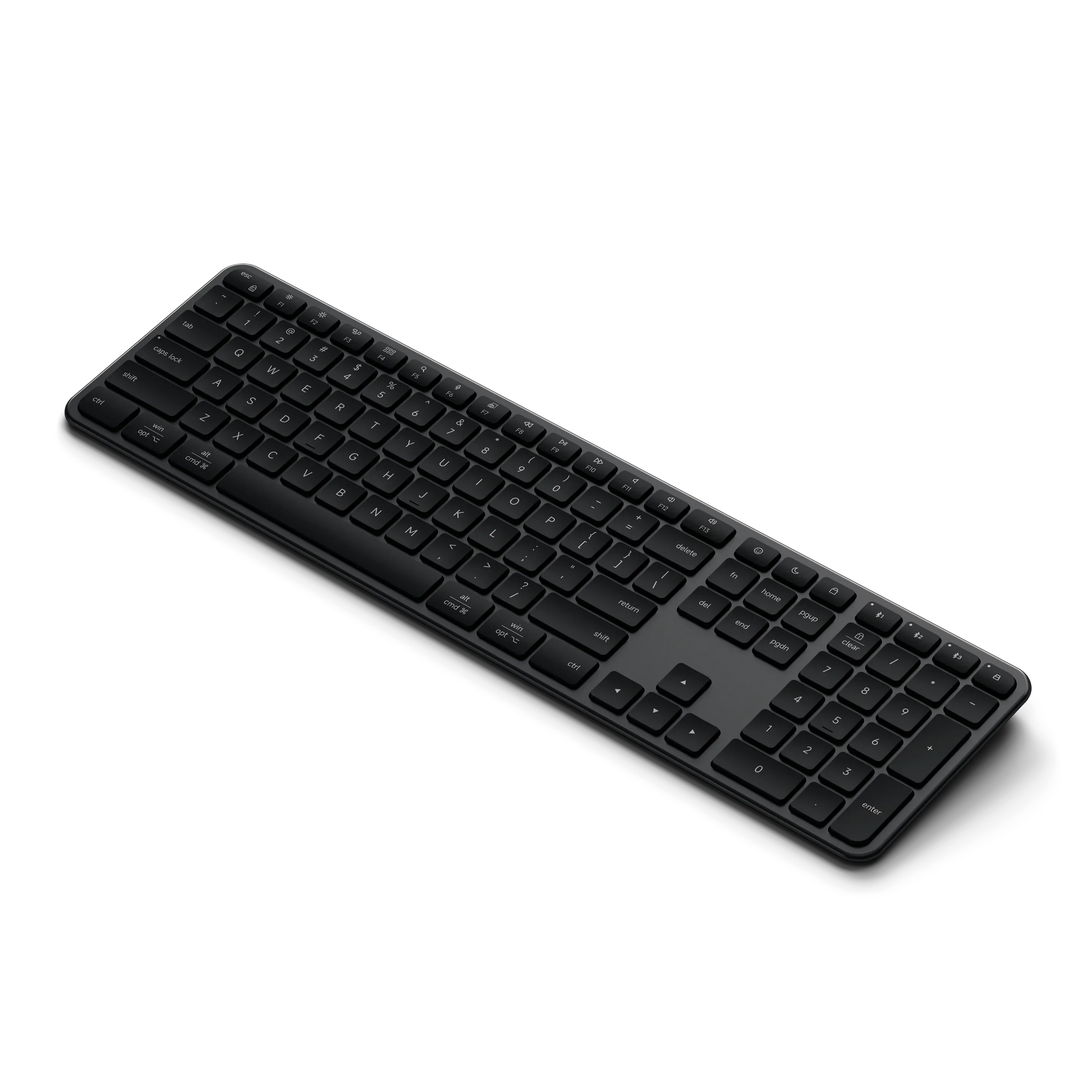 Беспроводная клавиатура Satechi Slim EX3 Wireless Keyboard - Space Black (ST-KEX3C-EN)