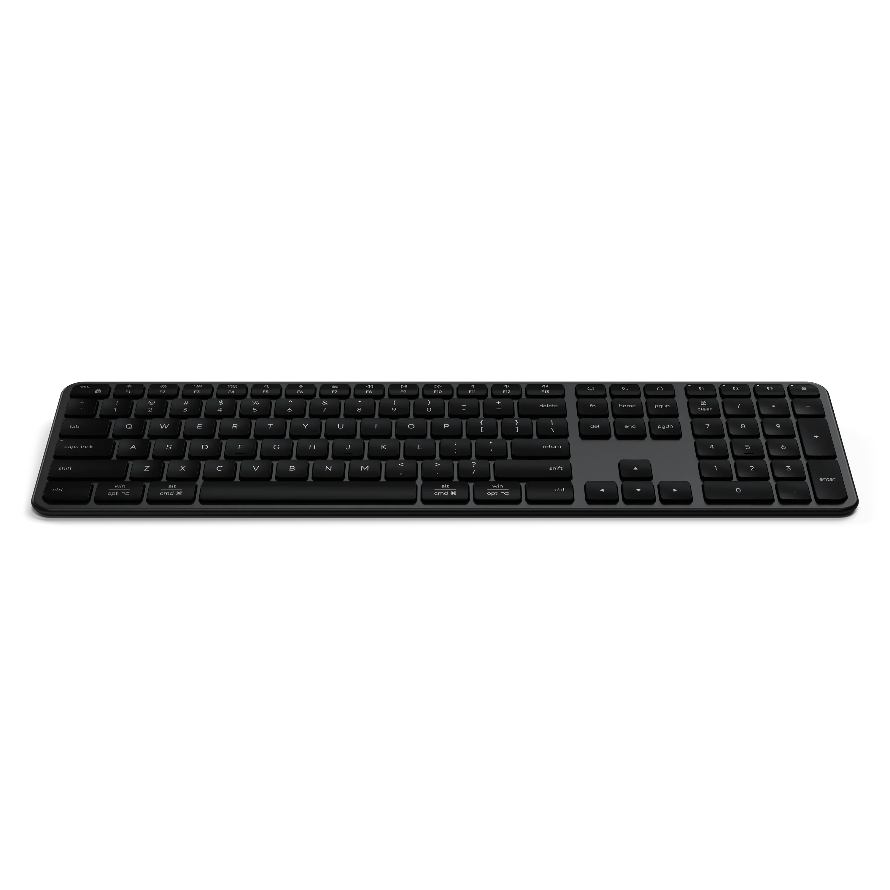 Беспроводная клавиатура Satechi Slim EX3 Wireless Keyboard - Space Black (ST-KEX3C-EN)