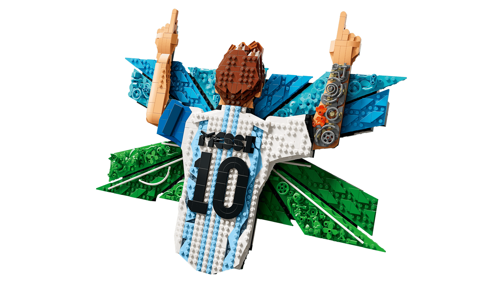 Блоковий конструктор LEGO Editions Ліонель Мессі - святкування (43018)