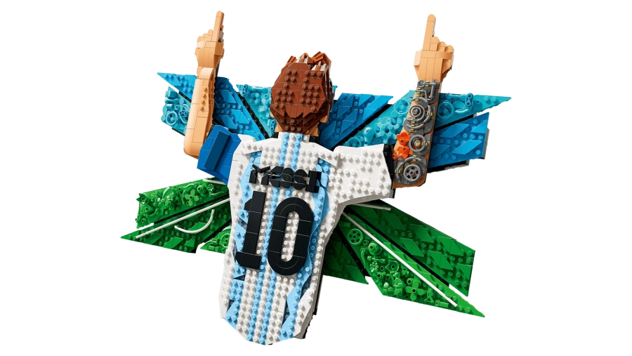 Блоковый конструктор LEGO Editions Лионель Месси - празднование (43018)