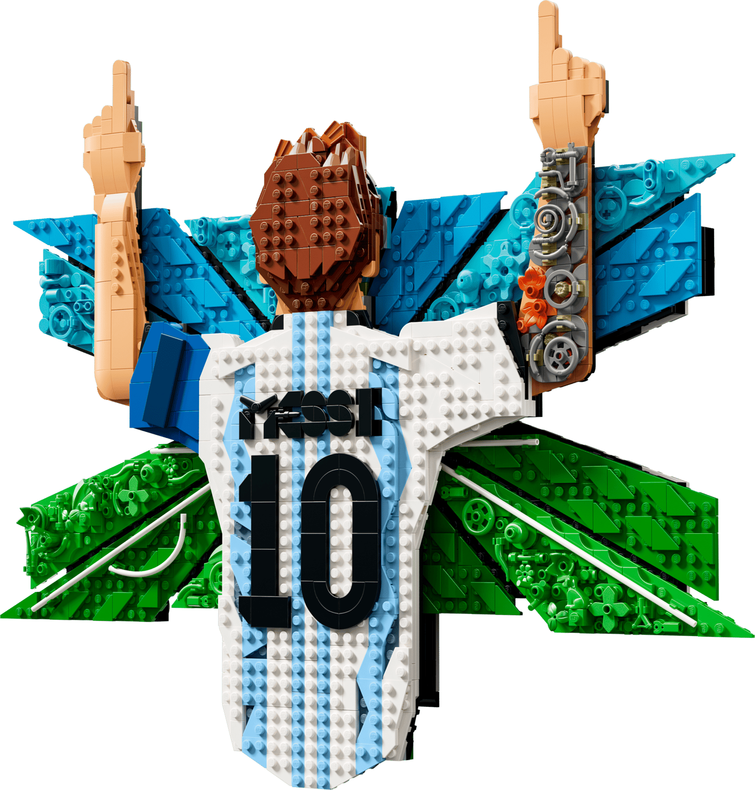 Блоковий конструктор LEGO Editions Ліонель Мессі - святкування (43018)