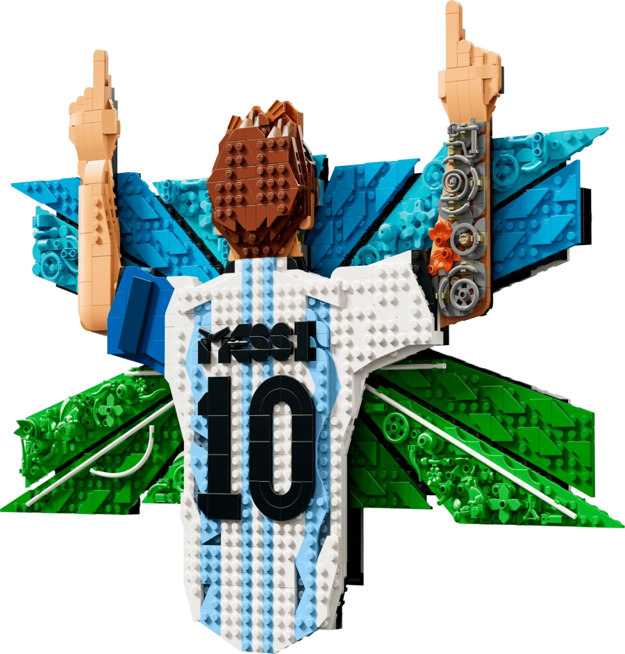 Блоковый конструктор LEGO Editions Лионель Месси - празднование (43018)
