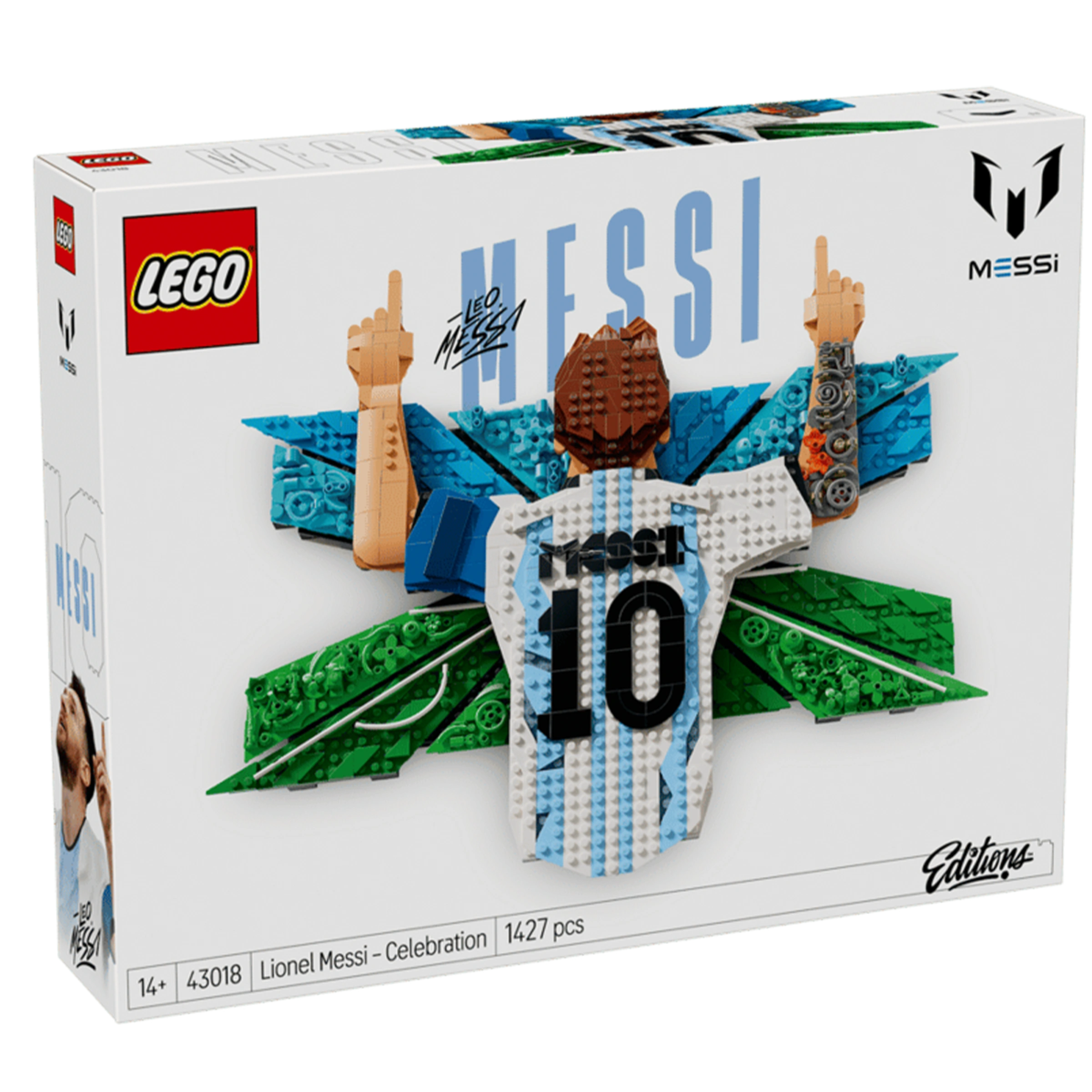 Блоковый конструктор LEGO Editions Лионель Месси - празднование (43018) Блоковый конструктор LEGO Editions Лионель Месси - празднование (43018)
