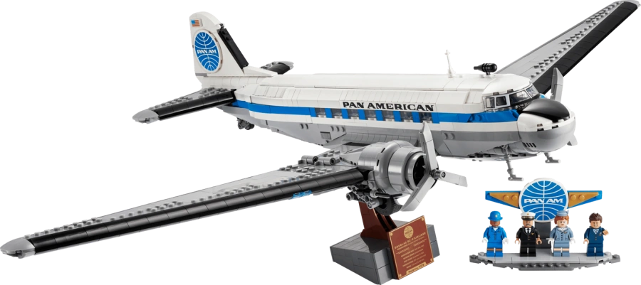 Блоковий конструктор LEGO Icons Авіалайнер Douglas DC-3 PAN AM (11378)