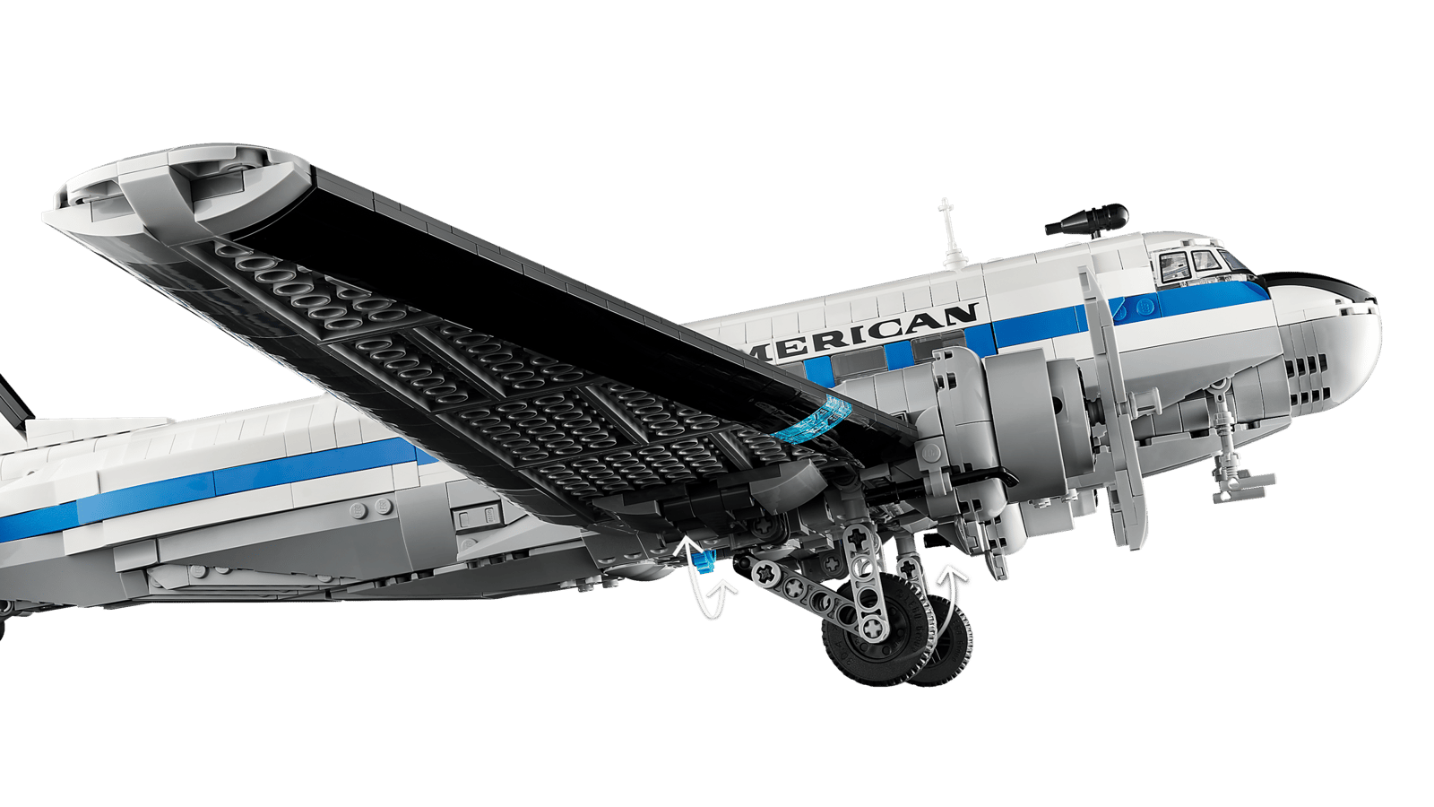 Блоковий конструктор LEGO Icons Авіалайнер Douglas DC-3 PAN AM (11378)