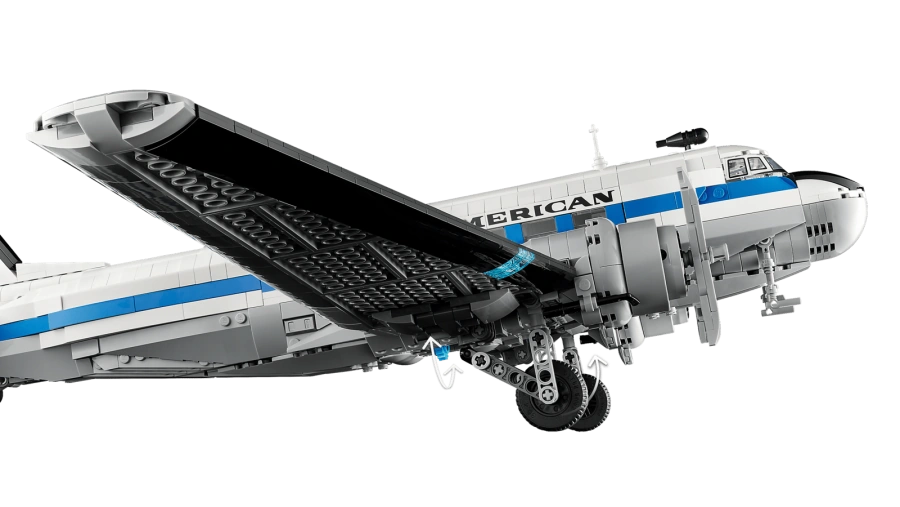 Блоковий конструктор LEGO Icons Авіалайнер Douglas DC-3 PAN AM (11378)