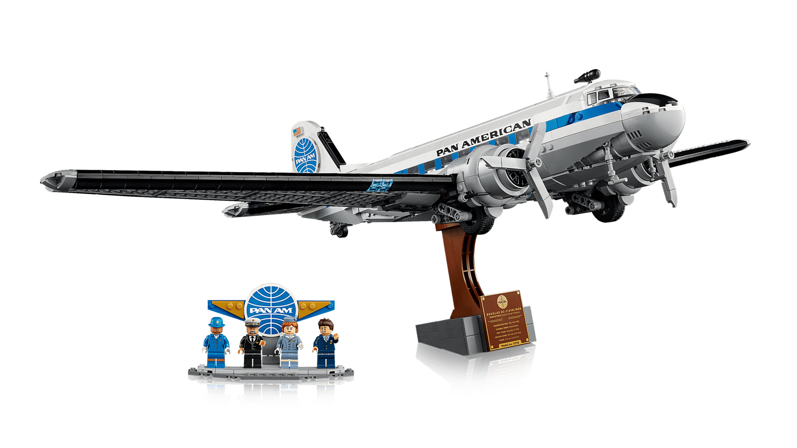 Блоковий конструктор LEGO Icons Авіалайнер Douglas DC-3 PAN AM (11378)