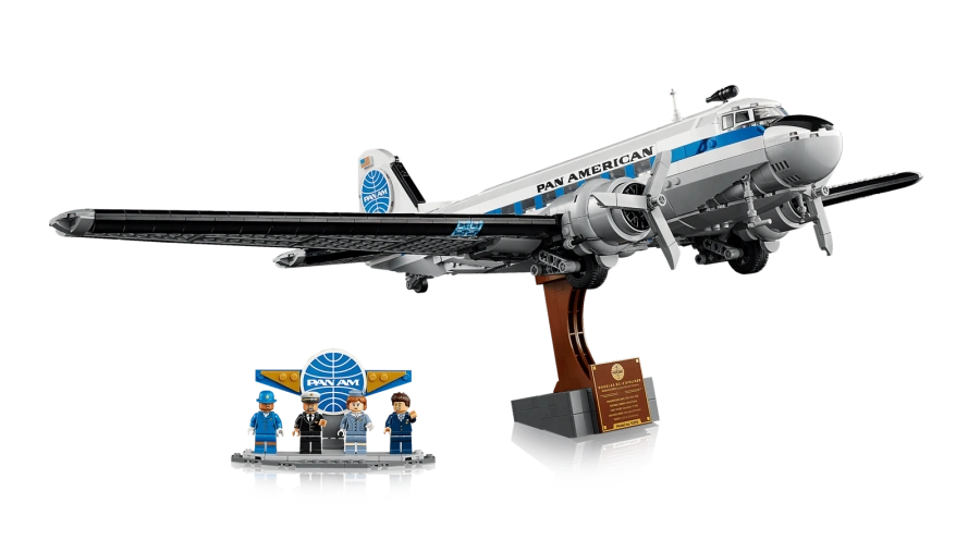 Блоковий конструктор LEGO Icons Авіалайнер Douglas DC-3 PAN AM (11378)
