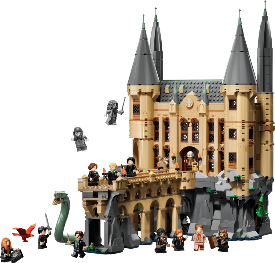 Блоковый конструктор Lego Harry Potter Замок Хогвартс: Восточное крыло (76473)