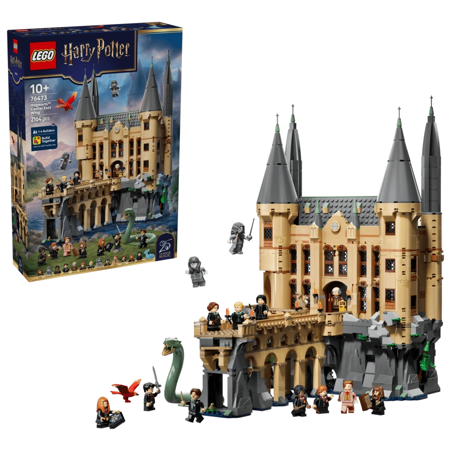 Блоковый конструктор Lego Harry Potter Замок Хогвартс: Восточное крыло (76473)