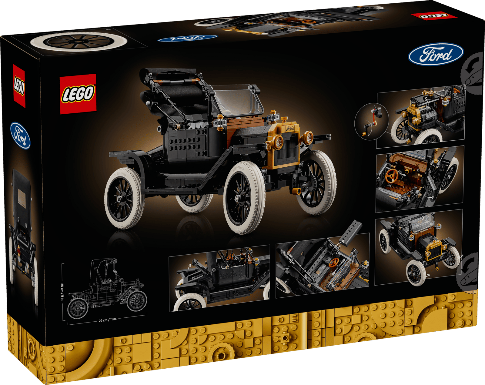 Блоковий конструктор LEGO Icons Ford Model T (11376)