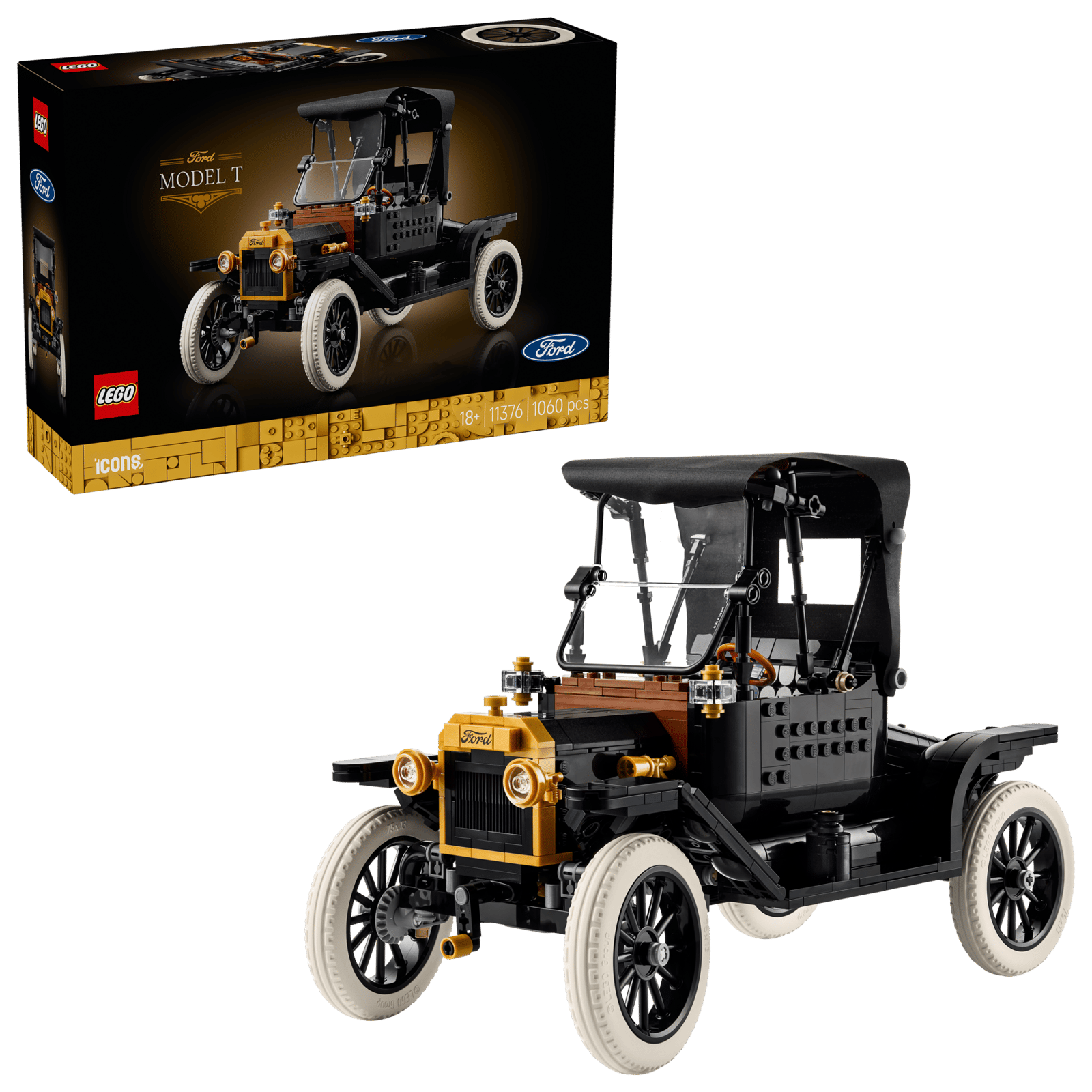 Блоковий конструктор LEGO Icons Ford Model T (11376)