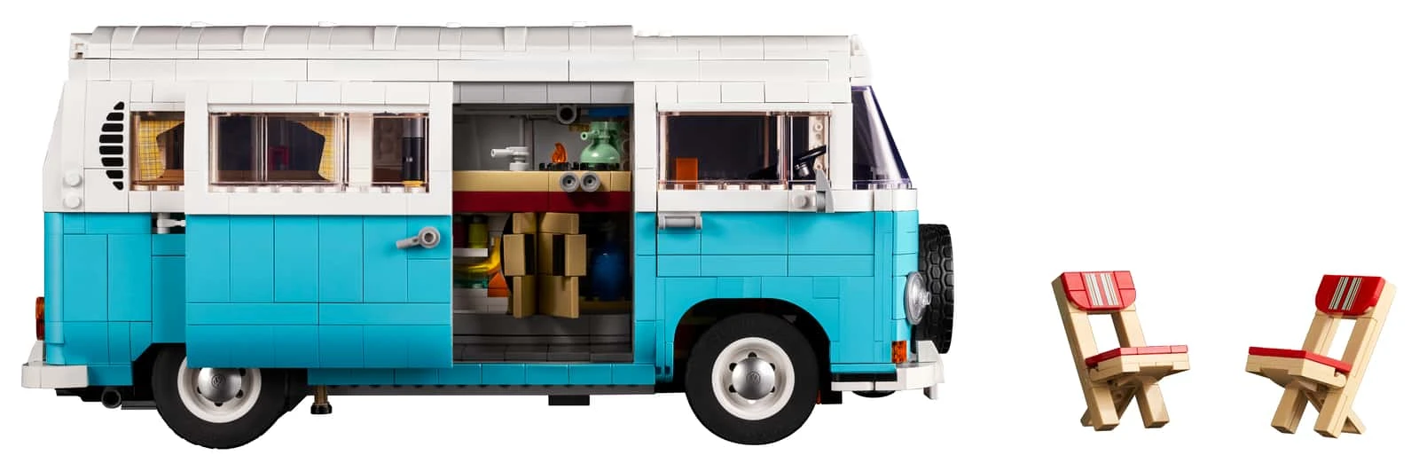 Блоковий конструктор LEGO Icons Фургон Volkswagen T2 Camper (10279)