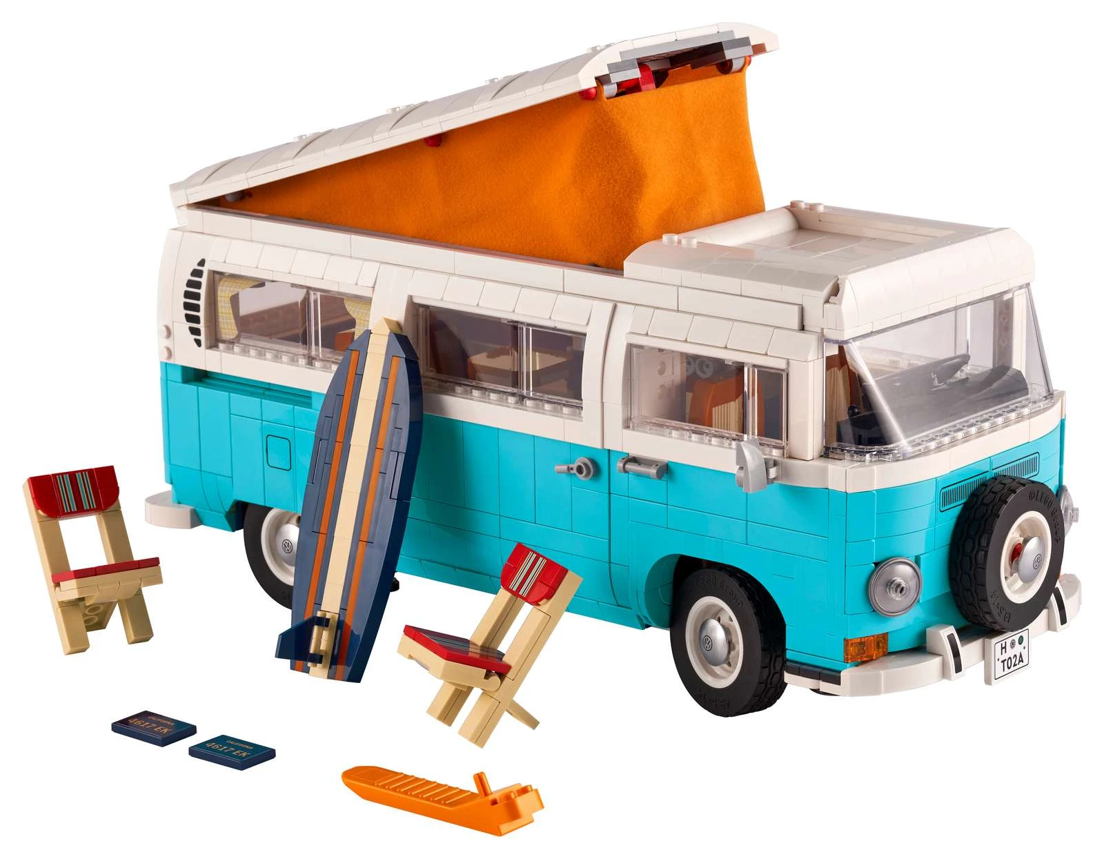 Блоковий конструктор LEGO Icons Фургон Volkswagen T2 Camper (10279)
