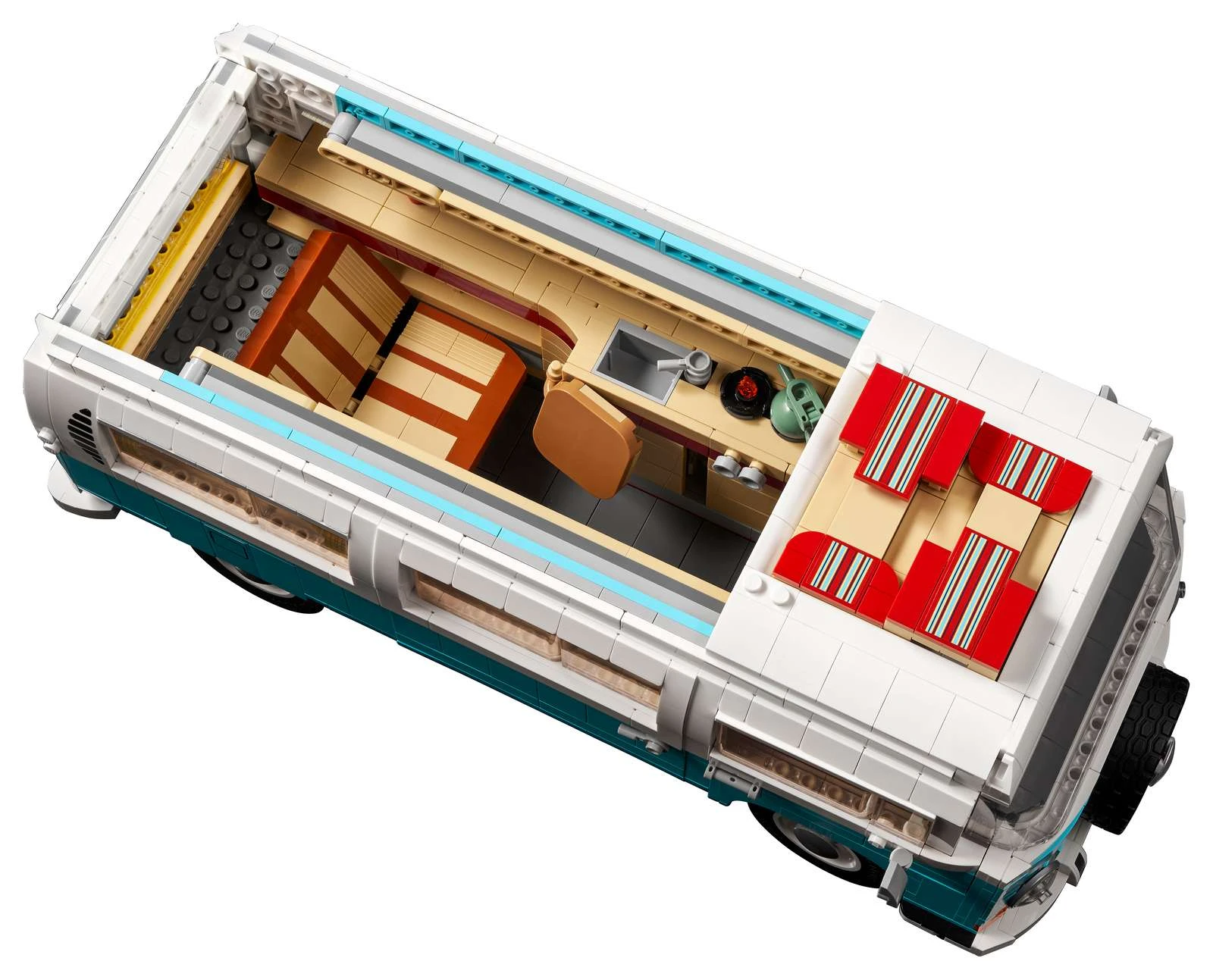 Блоковий конструктор LEGO Icons Фургон Volkswagen T2 Camper (10279)