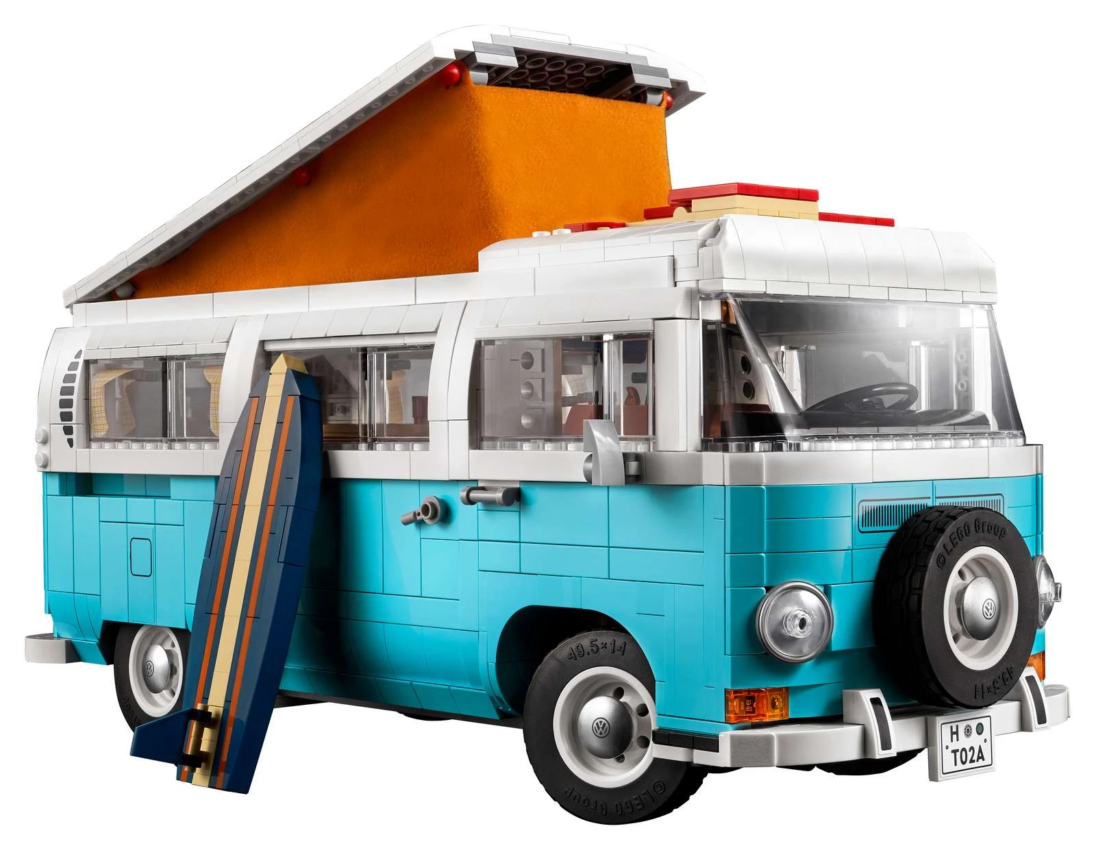 Блоковий конструктор LEGO Icons Фургон Volkswagen T2 Camper (10279)