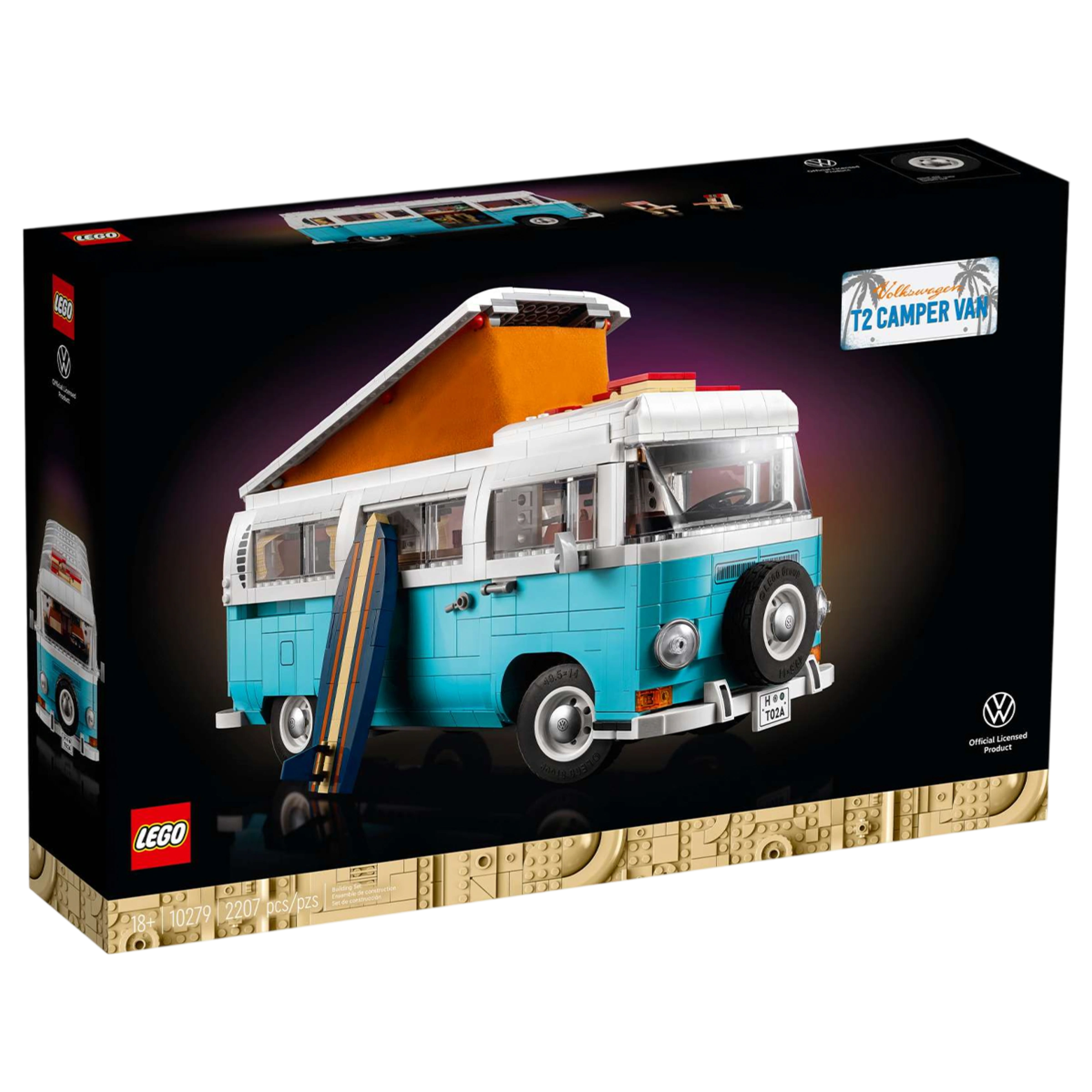Блоковий конструктор LEGO Icons Фургон Volkswagen T2 Camper (10279)
