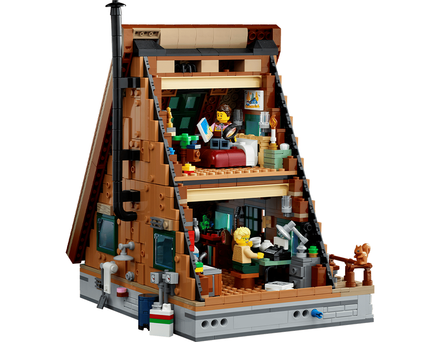 Блоковий конструктор LEGO Ideas Трикутний будиночок (21338)
