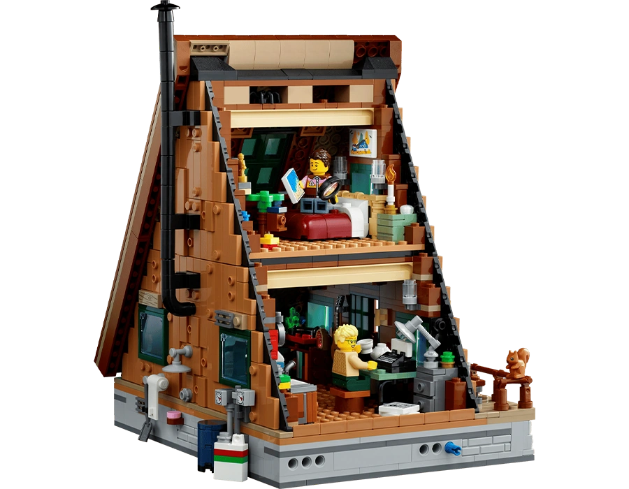 Блоковий конструктор LEGO Ideas Трикутний будиночок (21338)