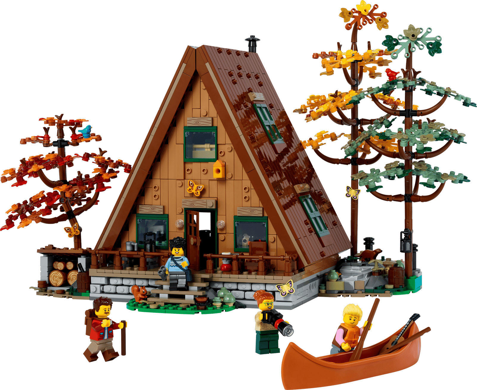 Блоковий конструктор LEGO Ideas Трикутний будиночок (21338)