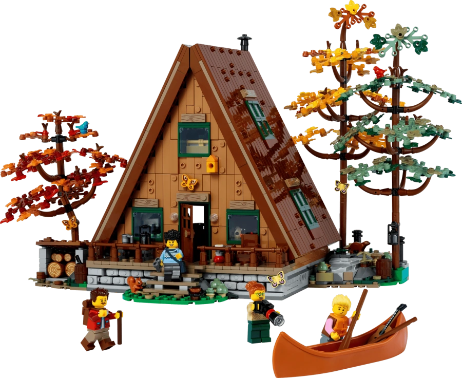 Блоковий конструктор LEGO Ideas Трикутний будиночок (21338)
