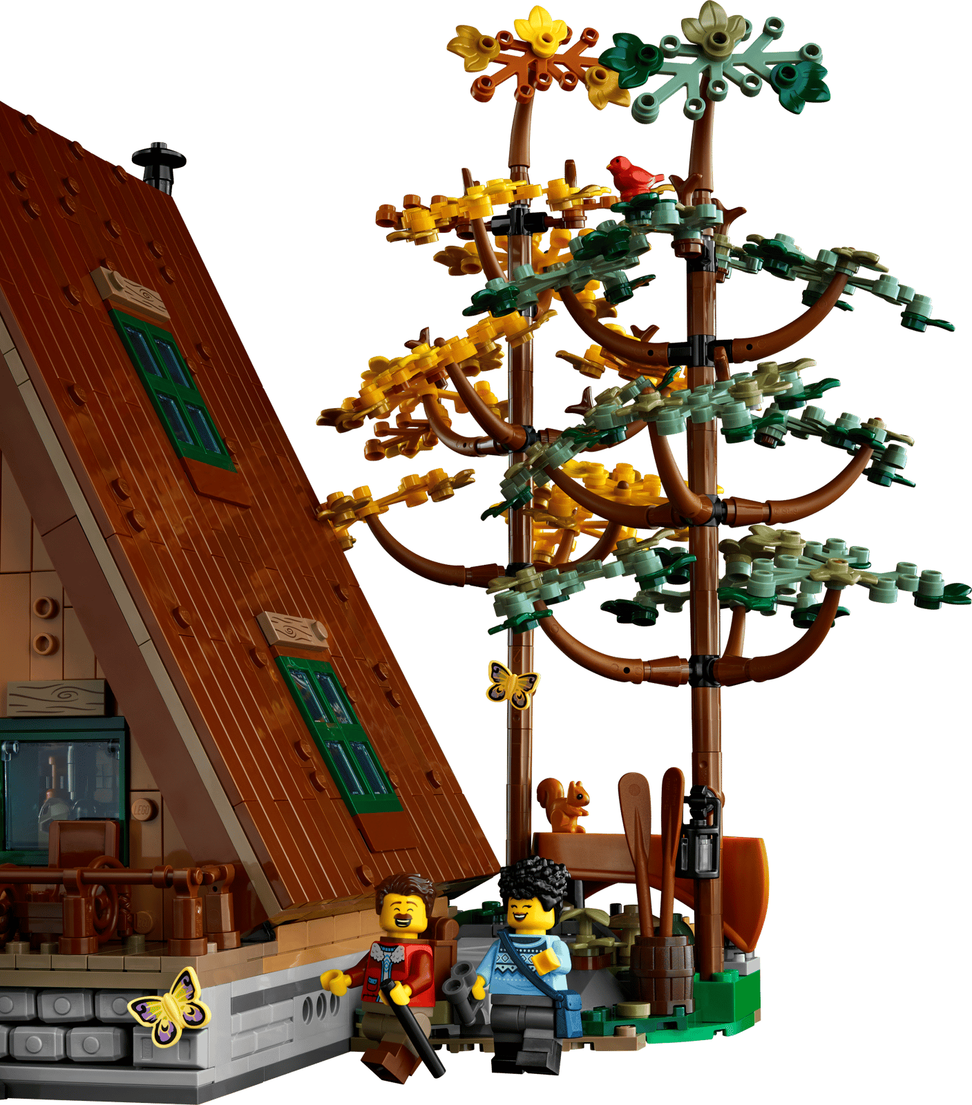 Блоковий конструктор LEGO Ideas Трикутний будиночок (21338)