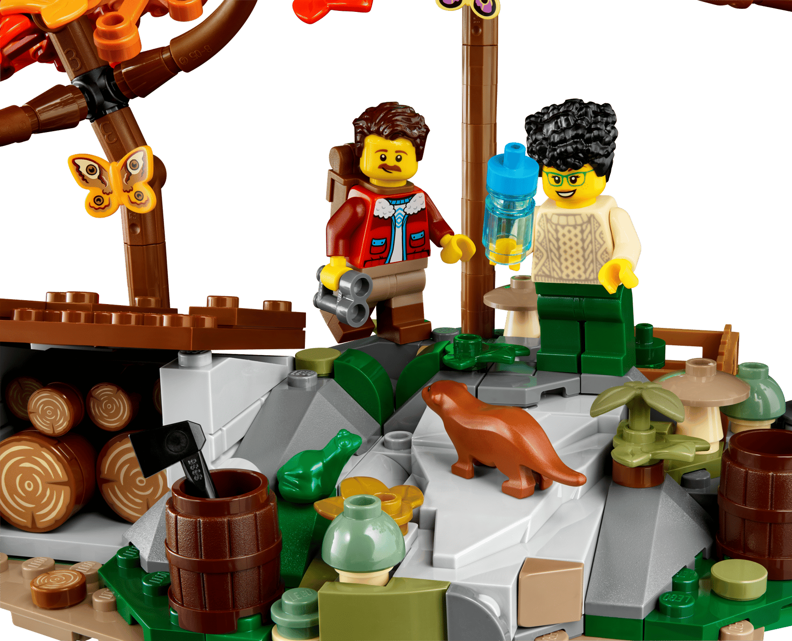 Блоковий конструктор LEGO Ideas Трикутний будиночок (21338)