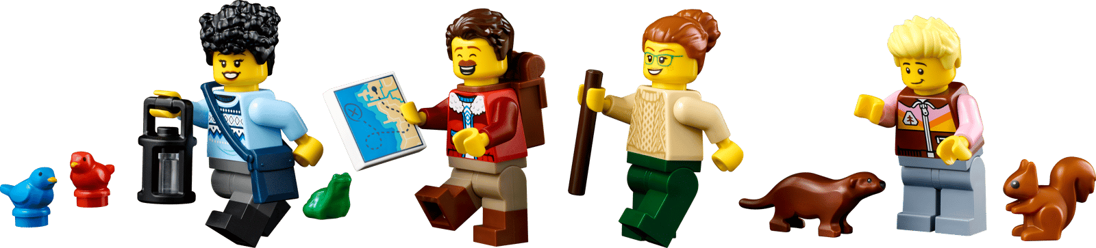 Блоковий конструктор LEGO Ideas Трикутний будиночок (21338)